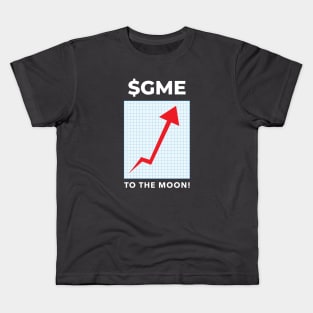 GME To The Moon Kids T-Shirt